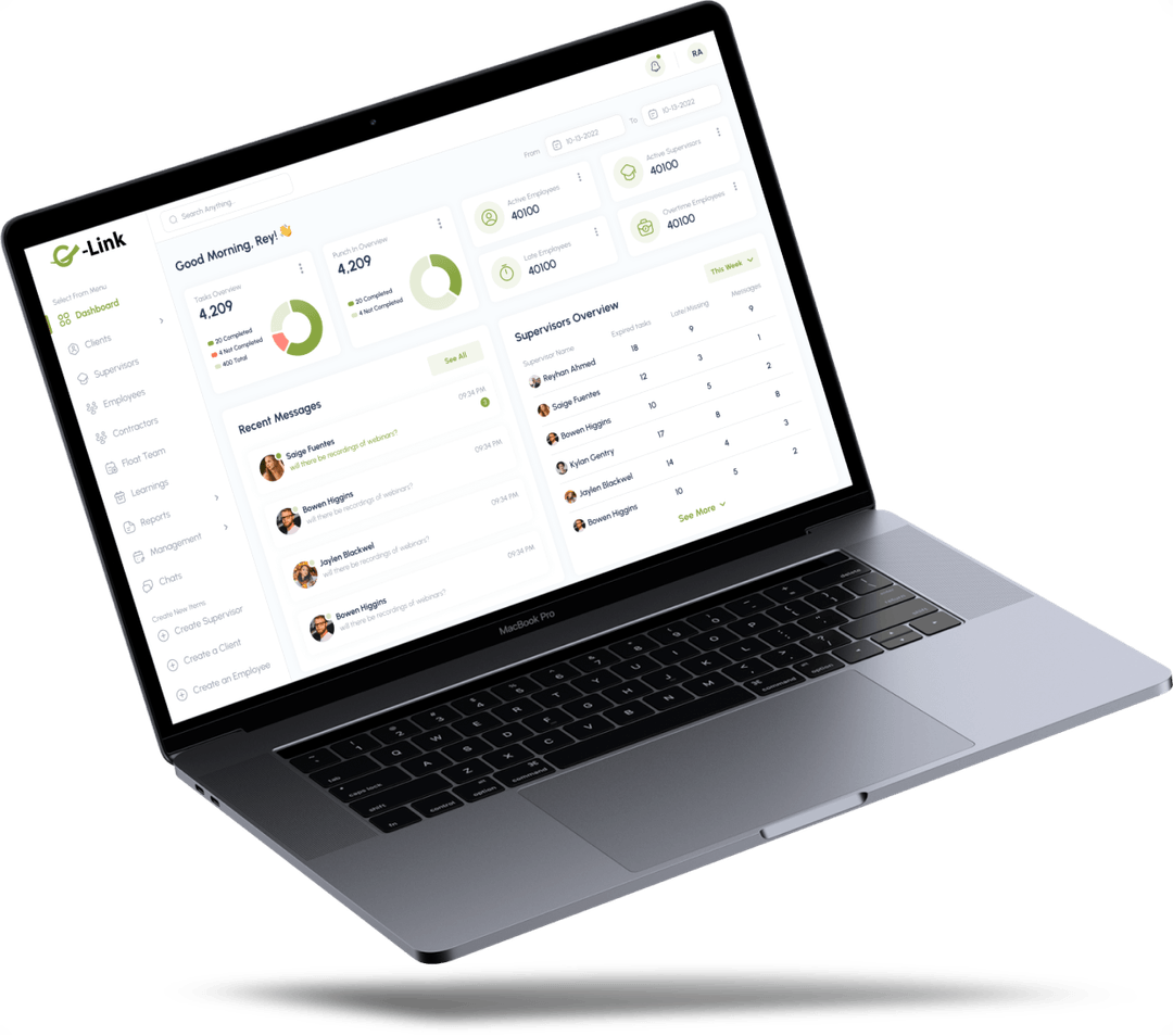 Portail web G-Link